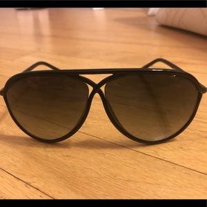 Tom Ford Maximillion sunglasses in black